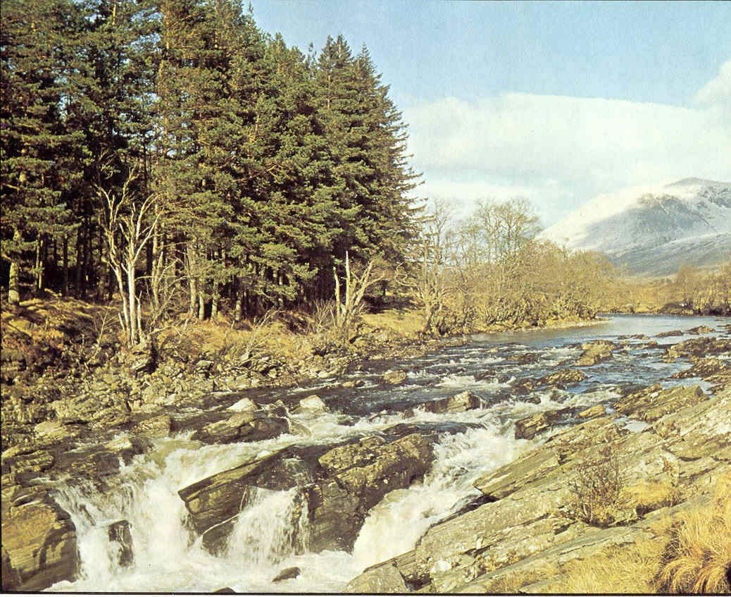 Glen Orchy, long fought over by the MacGregors and Campbells