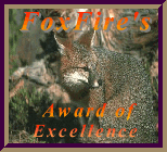 Foxfire's Award of Excellence