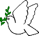 Dove facing left