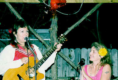 Toni Price really enjoys the Barn Dances