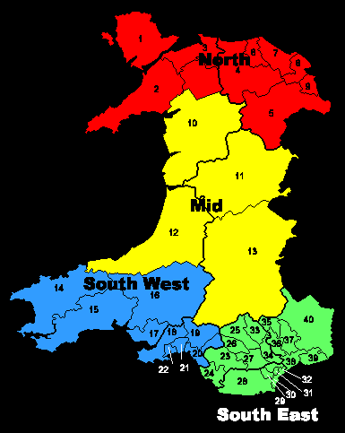 Regional Committee Boundaries