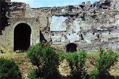 Wall around Pompeii