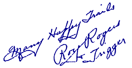 Roy Roger's Signature
