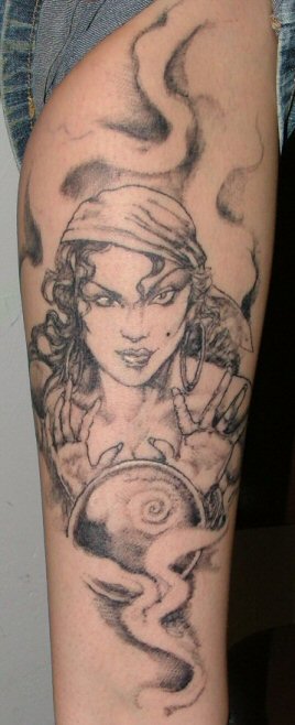 Judy is a sweet lady, if you have the chance to get tattooed by her, 