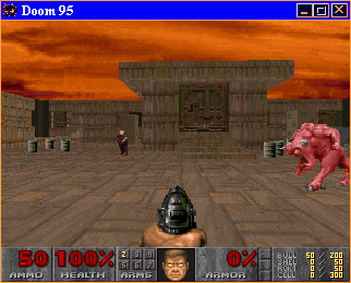 تحميل لعبة Doom 95 Doom95screen