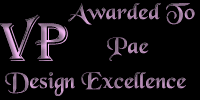 Awarded For VP Design 
Excellence