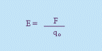 formula for electric field