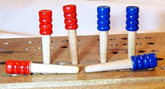 pic of wooden pegs