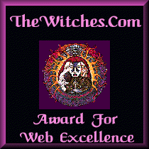 The Witches.Com Award for Web Excellence