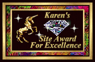 "Karen's Site Award for Excellence"