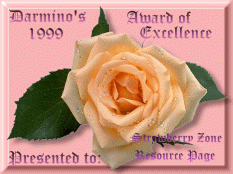 "Darmino's 1999 Award of Excellence"