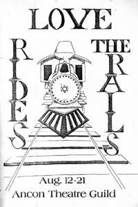 Program Cover - Love Rides The Rails