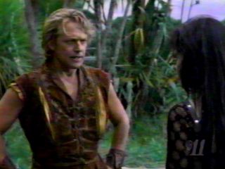Iolaus II standing up to Discord