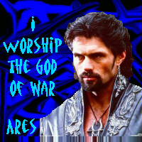 I worship Ares