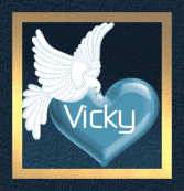 Dove Heart For Vicky