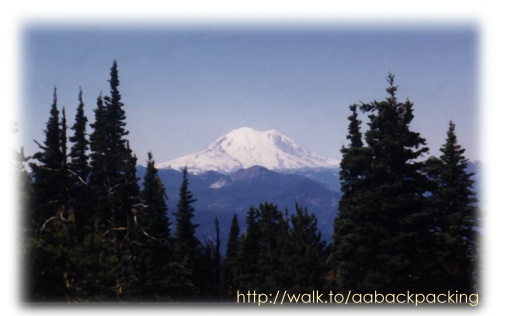 Mount Rainier from Manastash Ridge