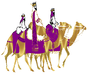 wisemen on camels