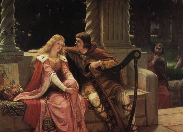 Tristan and Isolde by E. Blair Leighton