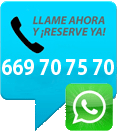 Llame por teléfono o contáctenos por Whatsapp