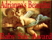 Adrianna's Baby Site Award