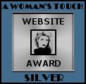A Woman's Touch Silver Award, 3-19-02