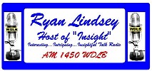 Psychic John Russell was heard on INSIGHT, hosted by Ryan Lindsey, for 3 years!