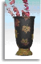Gold Leaf Vase