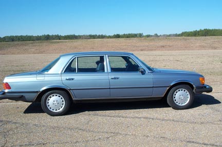 450 SEL with 15 inch wheels