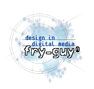 design in digital media : FRY-GUY