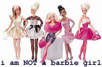 not a barbie girl