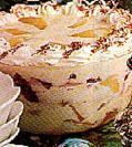 Sherried custard trifle