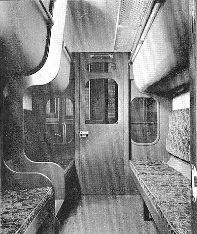Interior of DD Train