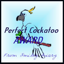 The Perfect Cockatoo Award