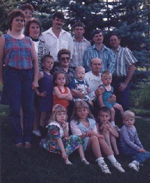 Darlene. Ray, Kids & Grandkids