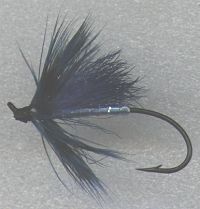 [Low-Water Salmon Fly with Rabbit Toe Underbody]