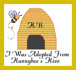 Adopt a HunnyBee from Hunnybee's Hive!