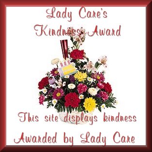 Lady Care's Award of Kindness