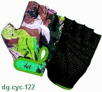 crochet cycling gloves