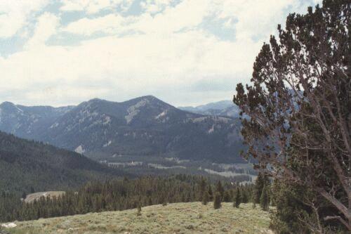 Galena Summit in the Sawtooth Mountains