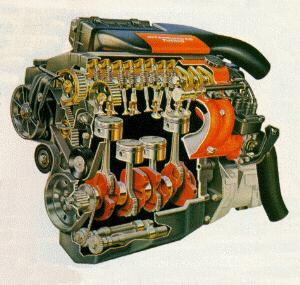 224 hp 2.2L engine cutaway diagram