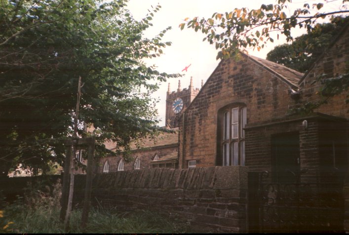 A view of Haworth Church