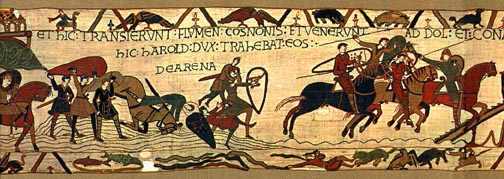 Bayeux Tapestry, panel 13