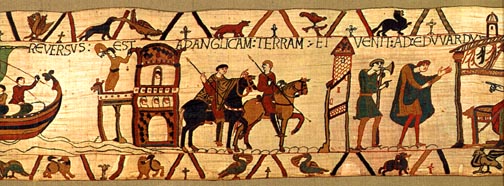 Bayeux Tapestry, panel 18