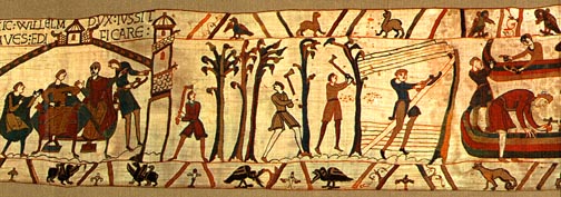 Bayeux Tapestry, panel 23