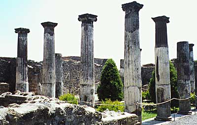 Ruins at Pompeii