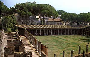 Court of Gladiators, Pompeii