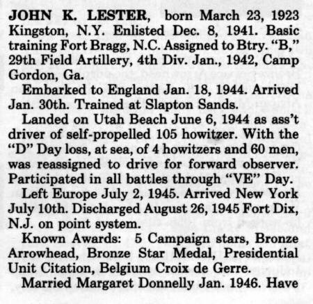 John K. Lester - Biography