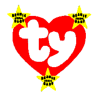 Ty, Inc. heart logo spinning