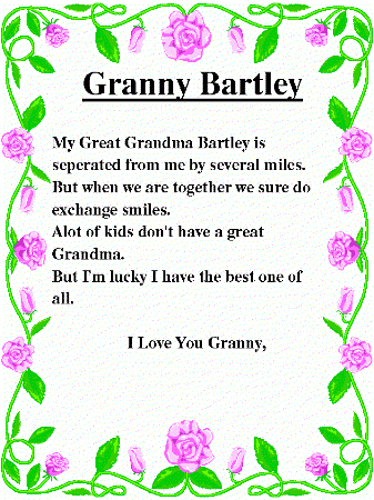 Poems For Granny 20