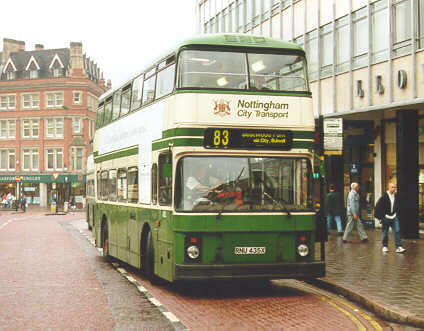 nottingham city bus derby nct coaches notts parliament transport planned future near